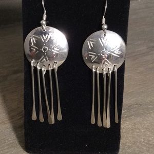 Sterling Silver Handmade M.Necefer Earrings